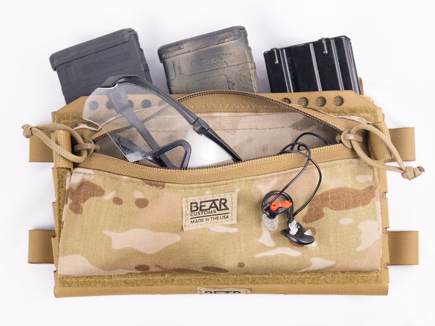 Zippered Admin Pocket