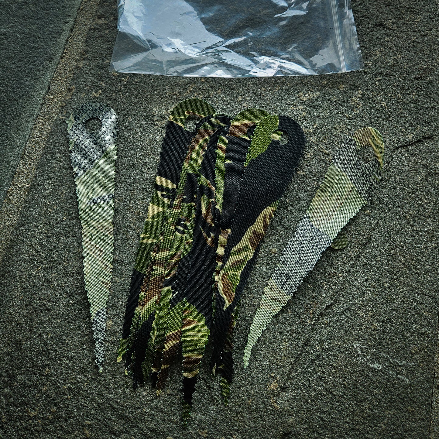Helmet Scrim Small Leaf Kit (12 pack)
