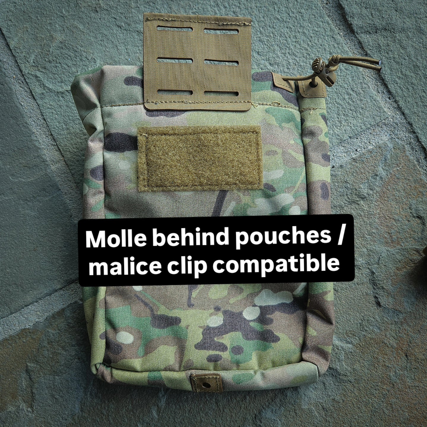 Stowable Dump Pouch